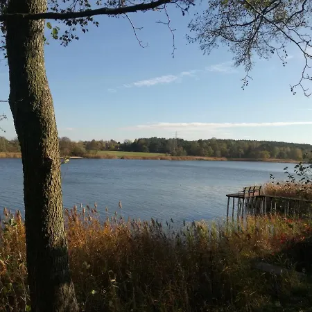 Letniskowy Nad Jeziorem Деревянный коттедж Lack (Masovia)